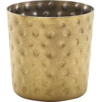 GENWARE Servírovací miska nerezová, výška: 82 mm, ø: 85 mm, zlatá