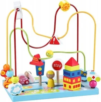 Dřevěná hračka Motorická smyčka Vzdělávací Classic World EKO