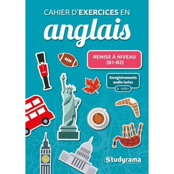 Francouzský jazyk Cahier d’exercices en anglais – Remise à niveau (B1-B2): Enregistrements audio inclus – Couturier (EN)