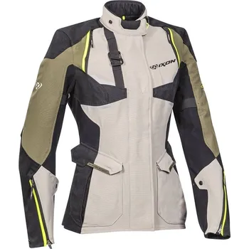 Moto oblečení Dámská textilní bunda Ixon Eddas khaki 6025 Velikost: XL