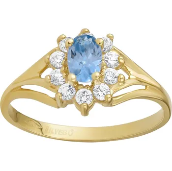 Šperk Zlatý prsten Lowri ze žlutého zlata s Brilliance Zirconia