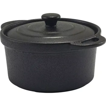 Hrnec GENWARE Hrnec s poklicí, kamenina, objem: 0,37 litru, výška: 65 mm