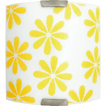 Bílý strop se žlutými květy, náměstí Lucy