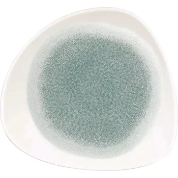 Talíř CHURCHILL Raku Topaz Blue Talíř hluboký, organický, průměr: 235 mm