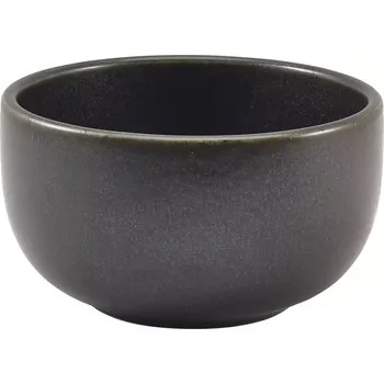 Polévková mísa GENWARE Miska porcelánová, výška: 75 mm, průměr: 124 mm, černá