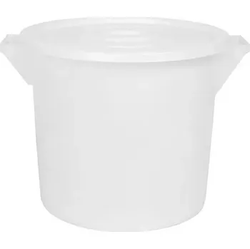 Máslenka Gastrozone Plastový sud 35 l, bílý, s víkem