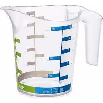 Odměrka plastová Rotho Domino 500 ml