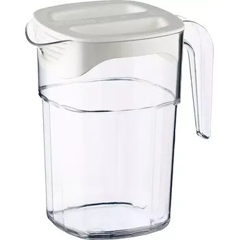 ARAVEN Džbán s víkem, polykarbonát, délka: 167 mm, objem: 1,4 L, stohovatelný