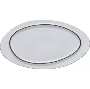 Talíř Mělký talíř Costa Nova Ambar, oválný, bílý, délka: 369 mm