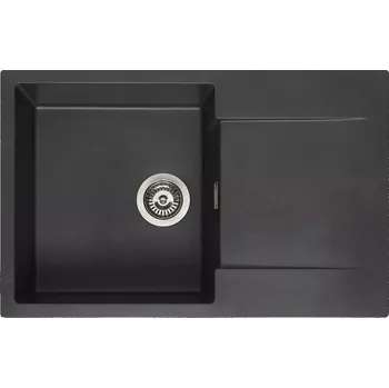 Granitový dřez Kuchyňský dřez Reginox Mini Amsterdam 760.0 Black metalic (silvery)