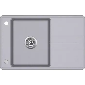 Granitový dřez Granitový dřez Aquasanita Bella 780.0E alumetallic