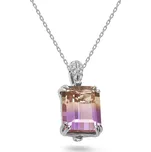 Ametrinový přívěsek 3,14 ct s brilianty Keilani DIHU085A + dárkové balení LUXUS zdarma