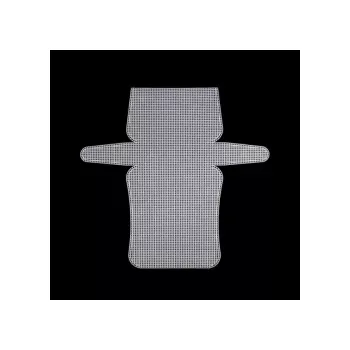 Plastová kanava, mřížka na kabelku bílá - 45,5 x 41,5 cm