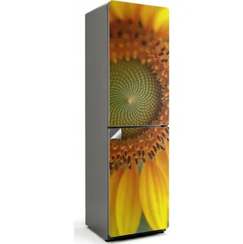 Fototapeta Samolepicí Samolepicí Antibublinková na ledničku Vzor slunečnice v detailu