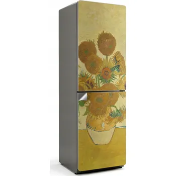 Fototapeta Samolepicí Samolepka Na Ledničku – Fólie do kuchyně, Slunečnice Van Gogha