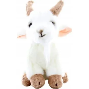 plyšák PLYŠÁK KOZA BÍLÁ 18 CM