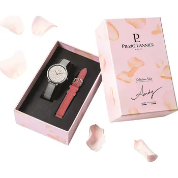 Módní doplněk Set hodinky (040J608) + řemínek Pierre Lannier model EOLIA 367F608