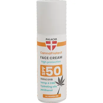 Pleťový krém PALACIO Konopný pleťový krém SPF50, 50ml