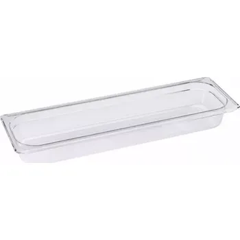 Dóza na potraviny Gastronádoba GN 2/4 polykarbonát Blanco 162 x 530 mm, v=100 mm