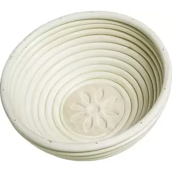 chlebník Ošatka na kynutí těsta 20 cm, dekor květina