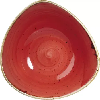 Talíř CHURCHILL Stonecast Berry Red hluboký talíř, coup, průměr: 185 mm