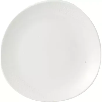 Talíř CHURCHILL Isla bílé mělký talíř, organický, průměr: 210 mm
