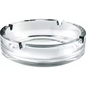 Popelník Popelník skleněný 15 cm, čirý