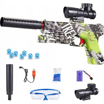 Puška Żabolek Elektrikář AUTOMATICKÁ PISTOLE GLOCK Deagle Z