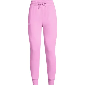 Dámské kalhoty Dámské Kalhoty UNDER ARMOUR UA RIVAL FLEECE JOGGER 1379438-638 – Růžová XS
