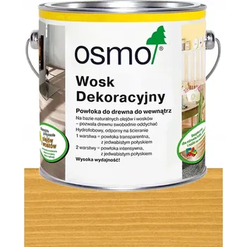 Olej na dřevo Vosk Dekorativní Lazura Dub OSMO 2,5L 3164