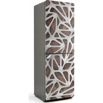 Fototapeta Samolepicí Samolepicí Bubble Free na ledničku S ažurovým abstraktním vzorem