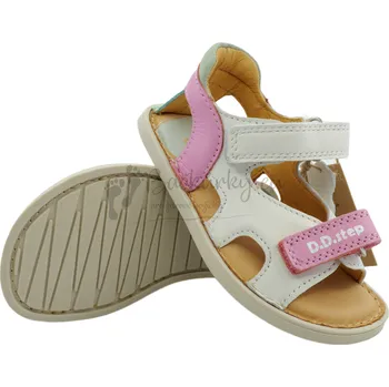 Chlapecké sandály Dětské barefoot sandály D.D.STEP G076-51334C White - vel. 27