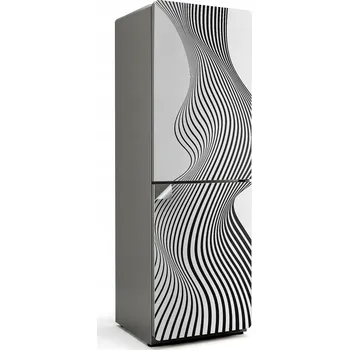 Fototapeta Dekorativní Samolepicí na ledničku Dynamické vlny z mnoha linií