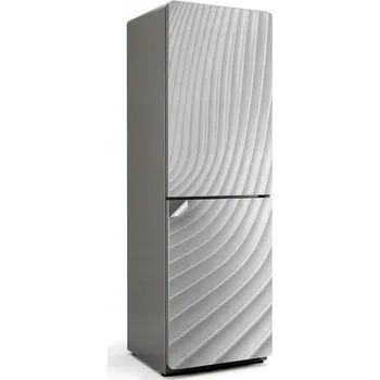 Fototapeta Samolepicí nálepka Bubble Free na ledničku Vlny v minimalistickém stylu