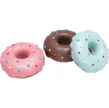 Hračka pro psa Hračka pro psa Karlie Donut latex 12 cm mix barev