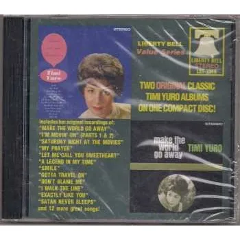 Zahraniční hudba CD Timi Yuro: Let Me Call You Sweetheart & Make The World Go Away 2024