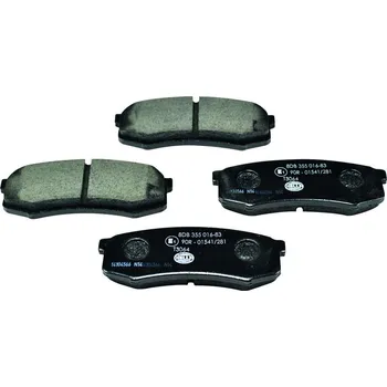 Brzdová destička Sada brzdových destiček, kotoučová brzda HELLA 8DB 355 016-831