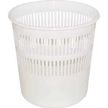 Odpadkový koš Koš na papír 11,5 l, bílý