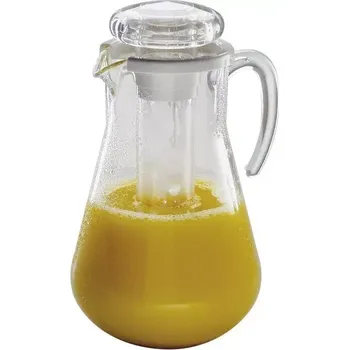 Džbán plastový APS 3 l s víkem a zásobníkem na led