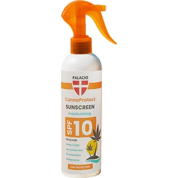 Kosmetika PALACIO Konopné opalovací mléko SPF10, 200ml