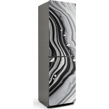 Fototapeta Designová Samolepicí Nálepka na Lednici Abstraktní Vzor Tekutin