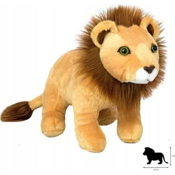 plyšák Plyšák Ručně šitý Plyšová Hračka Lvíček All About Nature 30 x 22 cm