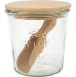 Dóza na potraviny s dřevěnou lopatkou 0,5 l Weck