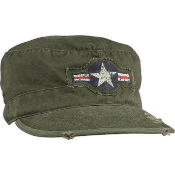 Čepice Čepice VINTAGE FATIGUE AIR CORP ZELENÁ vel. XL (Čepice VINTAGE FATIGUE AIR CORP ZELENÁ vel. XL)