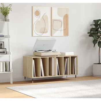 Komoda vidaXL Skříňka na LP desky 100x38x48 cm kompozitní dřevo [831740] Barva: dub sonoma