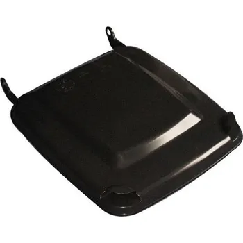 Popelnice Náhradní víko k plastové popelnici 120 l černé