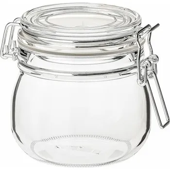 Sklenice Ikea 702.135.45 skleněná Zavařovací Sklenice s víkem 0,5 l