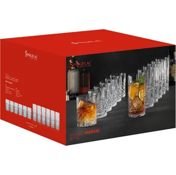 Sklenice SPIEGELAU Elegance 6 + 6 sklenic