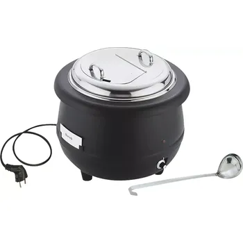 APS Elektrický hrnec na polévku, objem: 10,00 litrů, výška: 370 mm, průměr: 400 mm