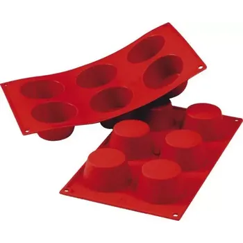 Nádoba na pečení Forma na muffiny silikonová Silikomart na 6 ks